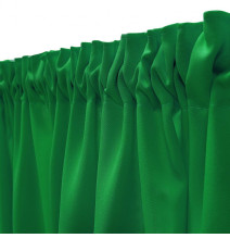 Függöny a redős szalagon Heaven zöld