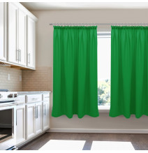 Függöny a redős szalagon Heaven zöld