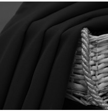 Függöny a redős szalagon Heaven fekete