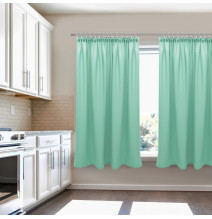 Függöny a redős szalagon Heaven pisztácia