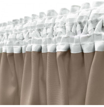 Függöny a redős szalagon Heaven mocca