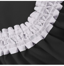 Függöny a redős szalagon Heaven grafit