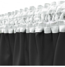 Függöny a redős szalagon Heaven grafit