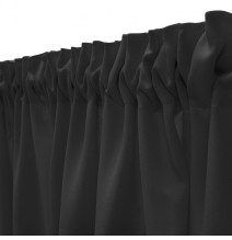 Függöny a redős szalagon Heaven grafit