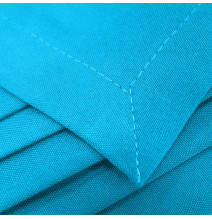 Függöny a redős szalagon Heaven türkizkék