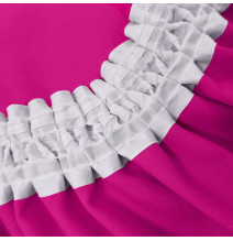 Függöny a redős szalagon Heaven sötét rózsaszín