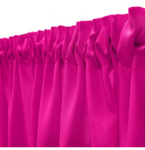 Függöny a redős szalagon Heaven sötét rózsaszín