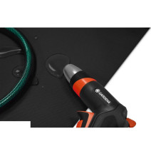 Kerti függöny a teraszon MIG01 fekete