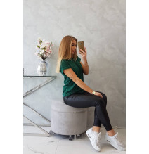 Női póló SHOPPING MY CARDIO sötétzöld MI65297