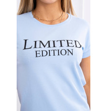Női póló LIMITED EDITION kék MI65296