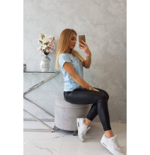 Női póló LIMITED EDITION kék MI65296