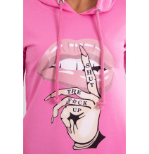 Ruha meghosszabbított hátsó és színes nyomtatott elülső MI64632 világos rózsaszín