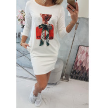 Női ruha grafika Noteworthy 3D krém