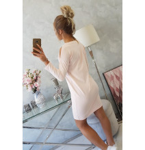 Női ruha Love por rózsaszín