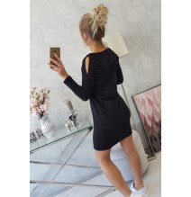 Női ruha Love fekete