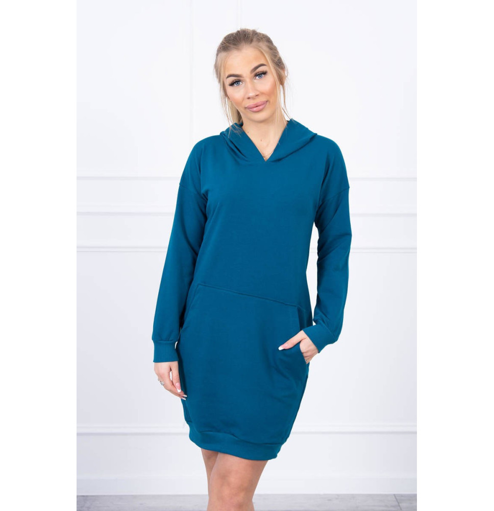 Ruha kapucnival MI67292 tenger színe