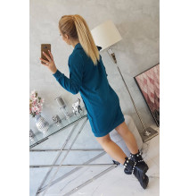 Ruha kapucnival MI67292 tenger színe