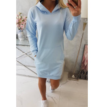 Ruha kapucnival MI67292 világoskék