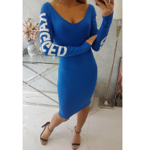 Nő ruha Regged MI8828 azúrkék