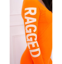 Nő ruha Regged MI8828 narancssárga neon