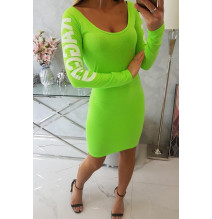 Nő ruha Regged MI8828 zöld neon