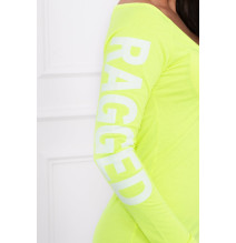 Nő ruha Regged MI8828 sárga neon