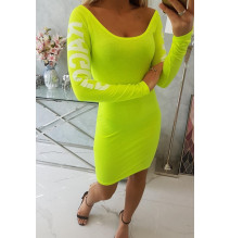 Nő ruha Regged MI8828 sárga neon