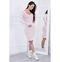 Nő ruha Regged MI8828 por rózsaszín