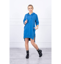 Ruha meghosszabbított hátsó és egy kapucnival MI9078 jeans