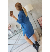 Ruha meghosszabbított hátsó és egy kapucnival MI9078 jeans