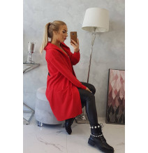 Kardigánt oversize MI0044 piros