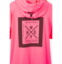 Kardigánt oversize MI0044 neon rózsaszín