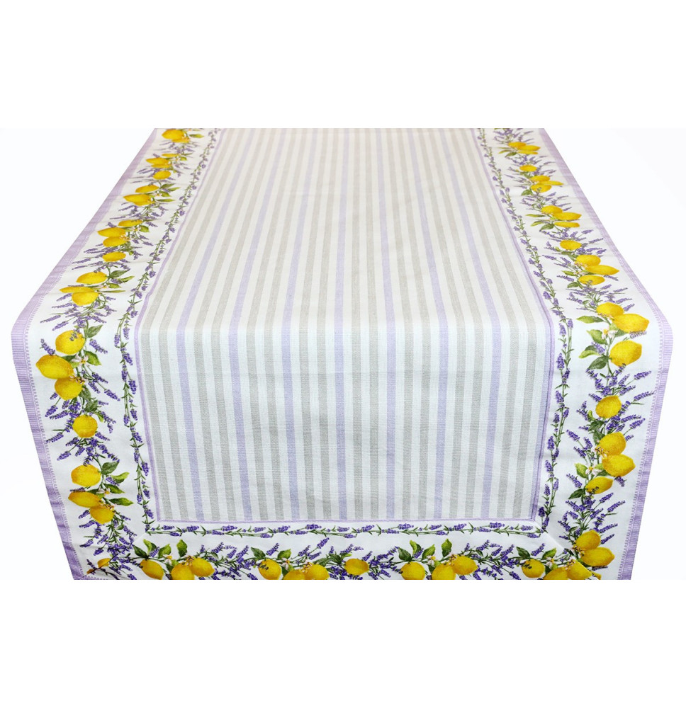 Asztalterítő citrom 45x150 cm