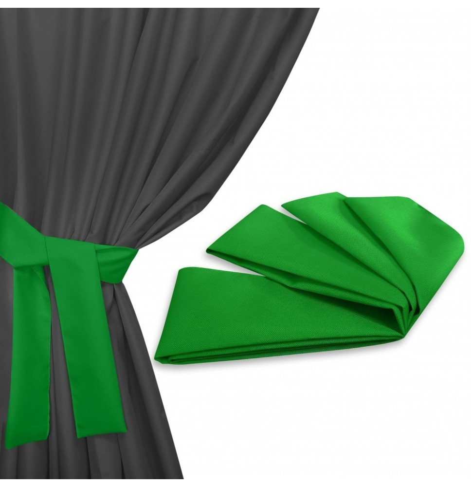 Szalag a kerti függöny rögzítéséhez 160x8 cm zöld