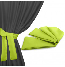 Szalag a kerti függöny rögzítéséhez 160x8 cm mész