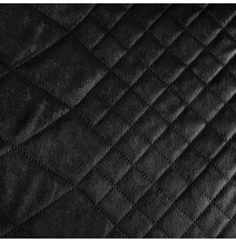 Bársony ágytakaró Luiz3 fekete new