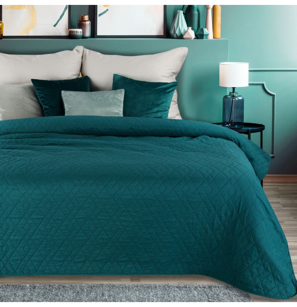 Ágytakaró Boni2 sötét türkiz new