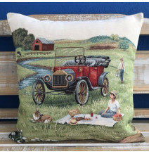 Párnahuzat gobelin 42x42 cm Eden 1183
