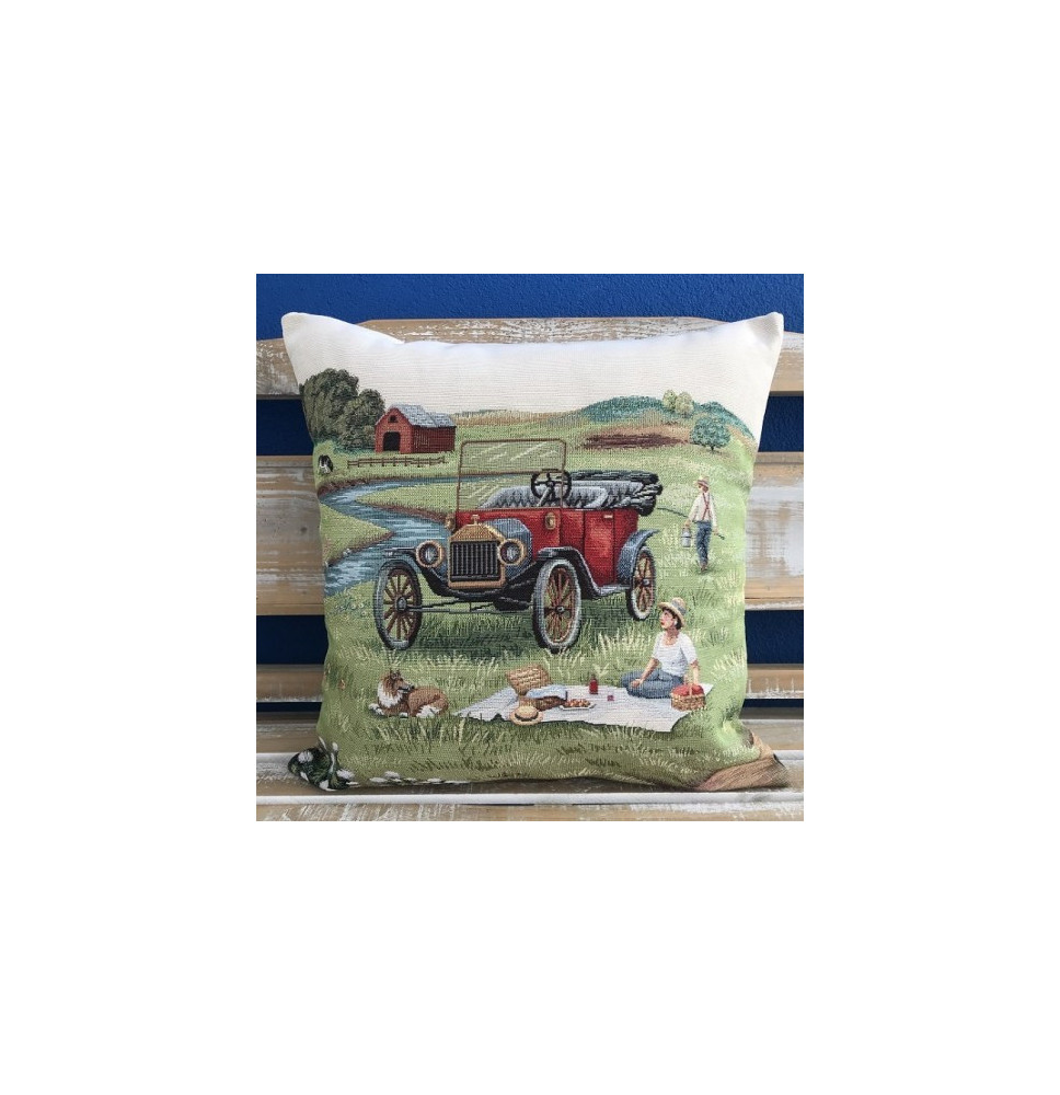 Párnahuzat gobelin 42x42 cm Eden 1183