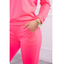 Női sportruha MI9090 neon rózsaszín