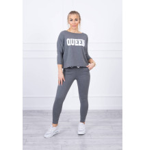 Női szett MI66977 QUEEN grafit