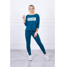 Női szett MI66977 QUEEN tenger színe