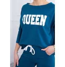 Női szett MI66977 QUEEN tenger színe