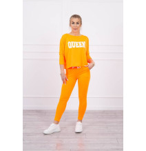 Női szett MI66977 QUEEN neon narancs