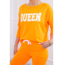 Női szett MI66977 QUEEN neon narancs