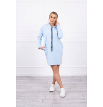 Ruha kapucnival Bonjour MI0153 égszínkék