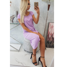 Női aszimmetrikus ruha MI61524 lila