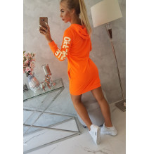 Öltöztesd fel a fehér MI62072 narancs neon