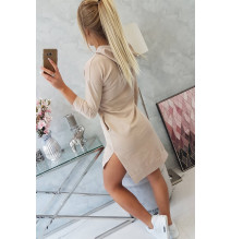Ruha meghosszabbított hátsó és színes nyomtatott elülső MI64632 bézs