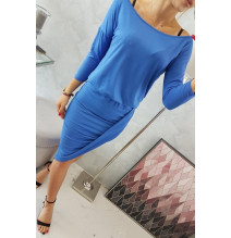 Női aszimmetrikus ruha MI8923 kék